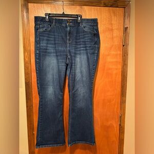 Lane Bryant High Rise Bootcut Tighter Tummy Jeans Size 20 Regular